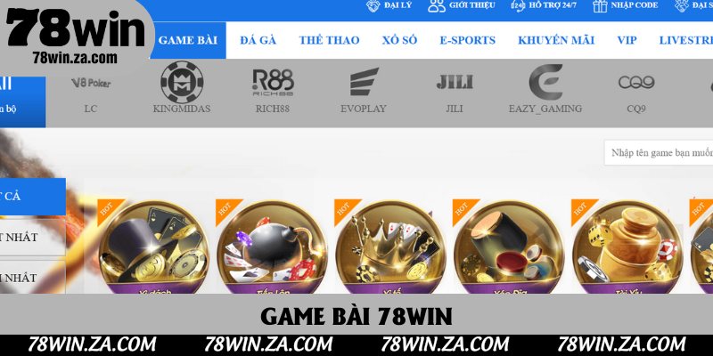 Game Bài 78Win - Sân Chơi Hấp Dẫn Dành Cho Các Tín Đồ Cá Cược 1 Game Bài 78Win - Khám Phá Các Trò Chơi Hấp Dẫn Nhất 2025