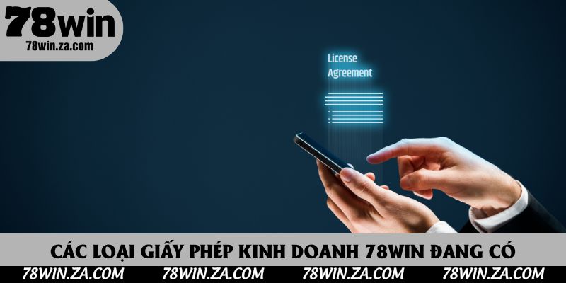 Giấy Phép Kinh Doanh 78Win 2 Tổng hợp các loại giấy phép kinh doanh 78Win đang có