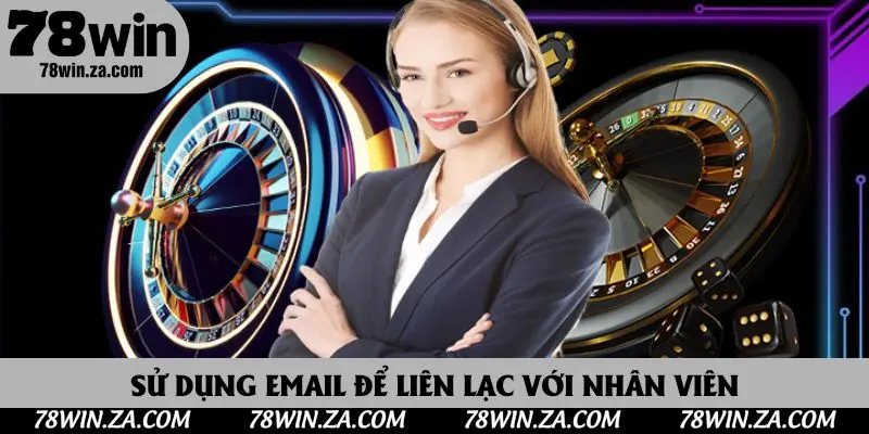 Sử dụng email để liên lạc với nhân viên